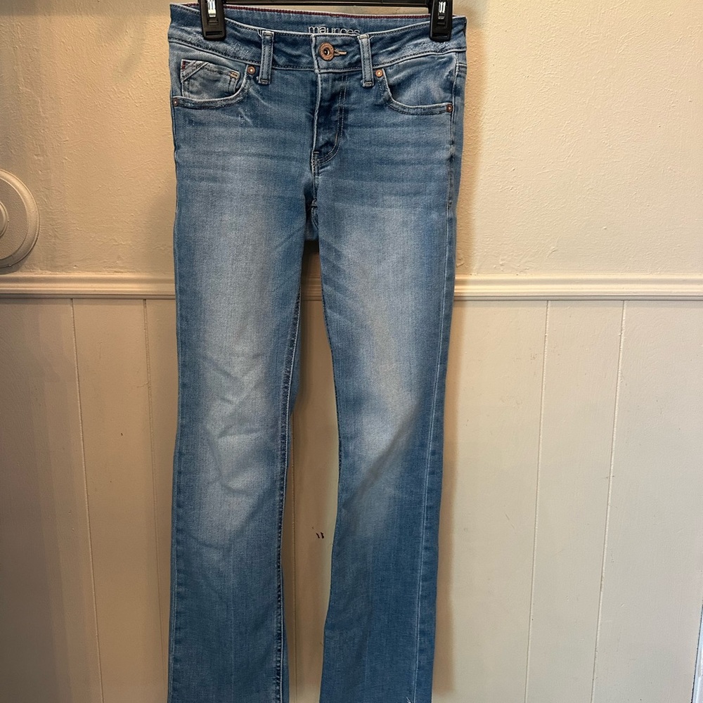 Maurices Mid-Rise Slim Boot Cut Jeans